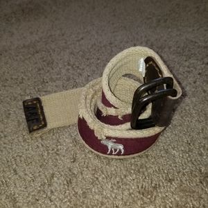 Abercrombie Distressed Canvas Belt
